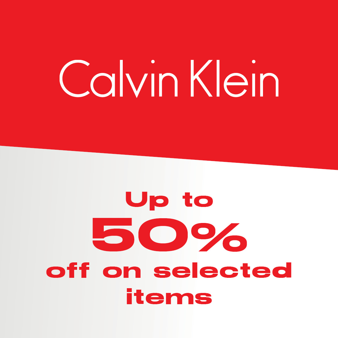 Calvin Klein offer