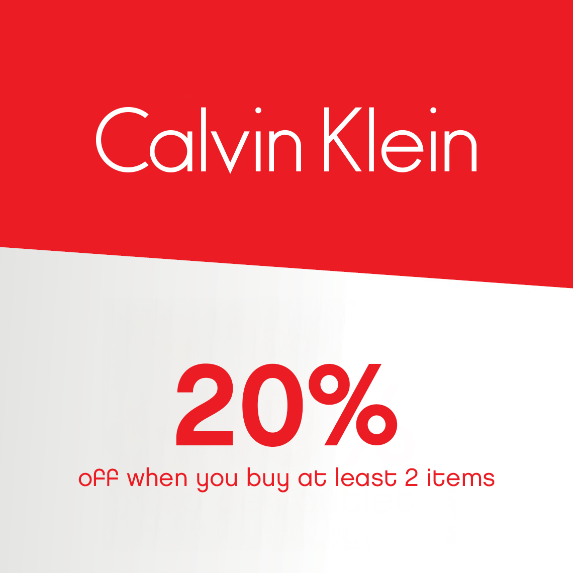 Calvin Klein offer