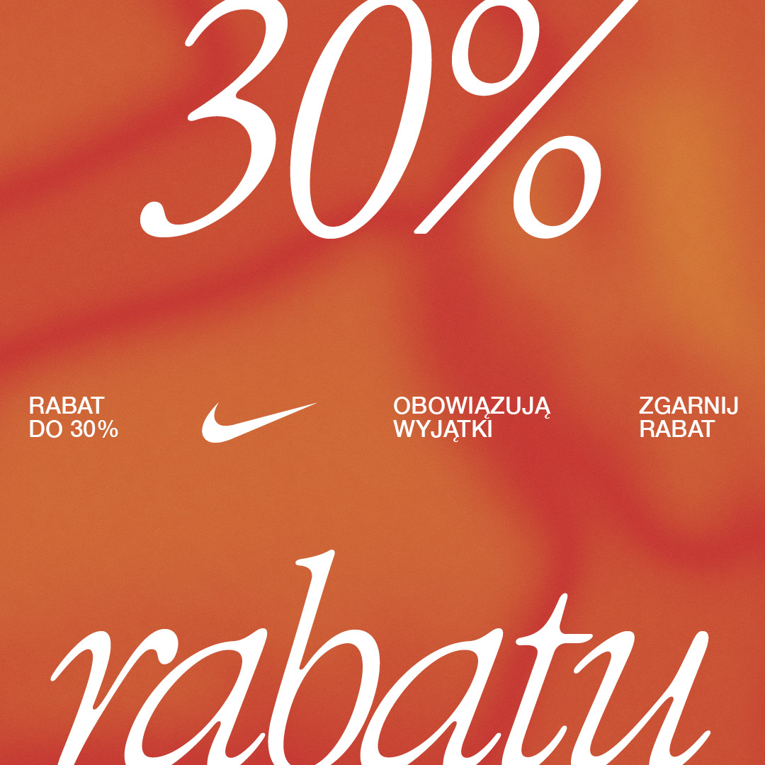 treść promocji na czerwonym tle
