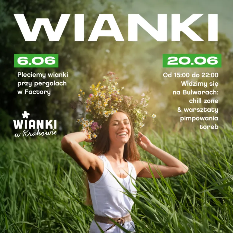 dziewczyna z wiankiem na głowie