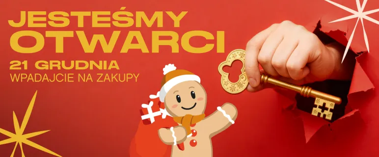 klucz w ręce i świąteczny ciastek